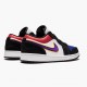 Air Jordan 1 Low Lakers Top 3 Herren/Damen CJ9216 051 Schwarz/Field Lila-Weiß AJ1 Jordan Sneakers