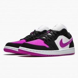 Air Jordan 1 Retro Low "Schwarz Cactus Flower" Herren/Damen DC0774 005 Schwarz/Weiß-Starfish AJ1 Jordan Sneakers