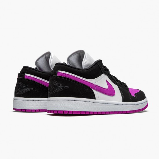 Air Jordan 1 Retro Low Schwarz Cactus Flower Herren/Damen DC0774 005 Schwarz/Weiß-Starfish AJ1 Jordan Sneakers