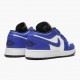 Air Jordan 1 Retro Low Game Royal Herren/Damen 553560 124 Weiß/Game Royal-Schwarz AJ1 Jordan Sneakers