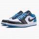 Air Jordan 1 Retro Low Laser Blau Herren/Damen CK3022 004 Schwarz/Schwarz-Laser Blau-Weiß AJ1 Jordan Sneakers