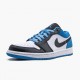 Air Jordan 1 Retro Low Laser Blau Herren/Damen CK3022 004 Schwarz/Schwarz-Laser Blau-Weiß AJ1 Jordan Sneakers