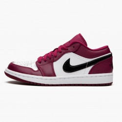 Air Jordan 1 Retro Low "Noble Rot" Herren/Damen 553558 604 Noble Rot/Schwarz-Weiß AJ1 Jordan Sneakers