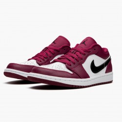 Air Jordan 1 Retro Low "Noble Rot" Herren/Damen 553558 604 Noble Rot/Schwarz-Weiß AJ1 Jordan Sneakers