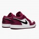 Air Jordan 1 Retro Low Noble Rot Herren/Damen 553558 604 Noble Rot/Schwarz-Weiß AJ1 Jordan Sneakers