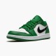 Air Jordan 1 Retro Low Pine Grün Herren/Damen 553558 301 Pine Grün/Schwarz-Weiß AJ1 Jordan Sneakers