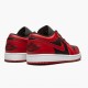 Air Jordan 1 Retro Low Reverse Bred Herren/Damen 553558 606 Gym Rot/Schwarz-Gym Rot-Weiß AJ1 Jordan Sneakers