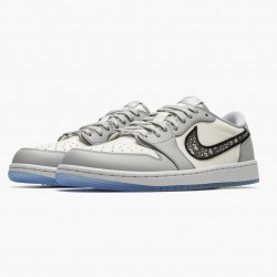 Air Jordan 1 Retro Low Herren/Damen CN8608 002 Wolf Grau/Sail/Photoson Dust-W AJ1 Jordan Sneakers