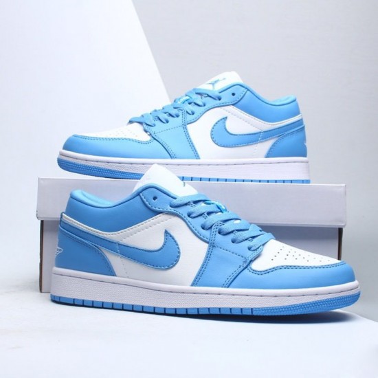 Air Jordan 1 Low UNC University Blau/Weiß AO9944 441 AF1 Sneakers