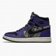 Air Jordan 1 High Zoom Air CMFT Bayou Boys DC2133-500 Court Lila/Schwarz-Electric Grün Herren/Damen Jordan Sneakers