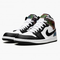 Air Jordan 1 Mid "Heat Reactive" DM7802 100 Herren/Damen AJ1 Shoes