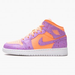 Air Jordan 1 Mid SE "Atomic Pulse" Herren/Damen Orange Pulse/Atomic Violet AV5174 800 AJ1 Jordan Sneakers