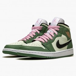 Air Jordan 1 Mid SE "Dutch Grün" CZ0774 300 Damen AJ1 Shoes