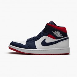 Air Jordan 1 Mid SE "USA" 852542 104 AJ1 Sneakers