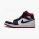 Air Jordan 1 Mid SE USA 852542 104 AJ1 Sneakers