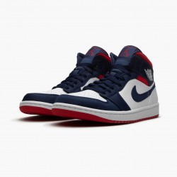 Air Jordan 1 Mid SE "USA" 852542 104 AJ1 Sneakers