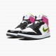 Air Jordan 1 Mid Weiß Schwarz Cyber Rosa CZ9834 100 AJ1 Sneakers