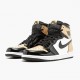 Air Jordan 1 Retro Gold Toe Herren/Damen Schwarz/Metallic Gold-Summit Whi 861428 007 AJ1 Jordan Sneakers