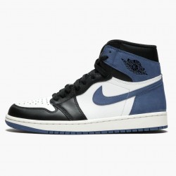 Air Jordan 1 Retro High "Blau Moon" 555088 115 Herren/Damen AJ1 Shoes