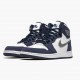 Air Jordan 1 Retro High COJP Midnight Navy Herren/Damen Weiß/Midnight Navy/Metallic S DC1788 100 AJ1 Jordan Sneakers