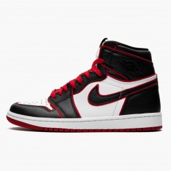 Air Jordan 1 Retro High OG "Bloodline" Schwarz/Gym Rot-Weiß 555088 062 Herren AJ1 Jordan Sneakers