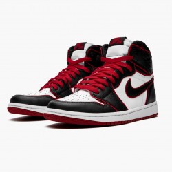 Air Jordan 1 Retro High OG "Bloodline" Schwarz/Gym Rot-Weiß 555088 062 Herren AJ1 Jordan Sneakers