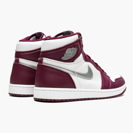 Air Jordan 1 Retro High OG Bordeaux 555088 611 Herren/Damen Jordan 1 Shoes