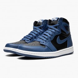 Air Jordan 1 Retro High OG "Dark Marina Blau" Herren/Damen AJ1 Shoes 555088-404