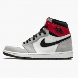 Air Jordan 1 Retro High OG "Light Smoke Grau" Weiß/Schwarz-Light Smoke Grau-V 555088 126 Herren/Damen AJ1 Jordan Sneakers