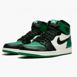 Air Jordan 1 Retro High "Pine Grün" Herren/Damen AJ1 Shoes 555088 302 Pine Grün/Schwarz-Sail Jordan Sneakers