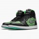 Air Jordan 1 Retro High Zoom Zen Grün Herren/Damen AJ1 Shoes CK6637 002 Schwarz/Schwarz-Tomatillo-Rage-Gre Jordan Sneakers