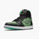 Air Jordan 1 Retro High Zoom Zen Grün Herren/Damen AJ1 Shoes CK6637 002 Schwarz/Schwarz-Tomatillo-Rage-Gre Jordan Sneakers