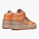 Air Jordan 1 Mid Apricot Orange DH4270 800 Atomic Orange/Apricot Agate-Terra Blush Herren/Damen AJ1 Jordan Sneakers