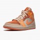 Air Jordan 1 Mid Apricot Orange DH4270 800 Atomic Orange/Apricot Agate-Terra Blush Herren/Damen AJ1 Jordan Sneakers