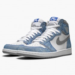 Air Jordan 1 Retro High OG "Hyper Royal" 555088 402 Hyper Royal/Light Smoke Grau-W Herren/Damen AJ1 Jordan Sneakers