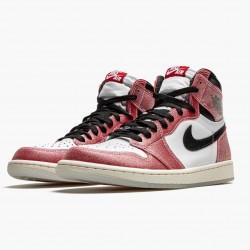 Air Jordan 1 Retro "High Trophy Room Chicago" DA2728 100 Weiß/Varsity Rot-Sail-Schwarz Herren/Damen AJ1 Jordan Sneakers