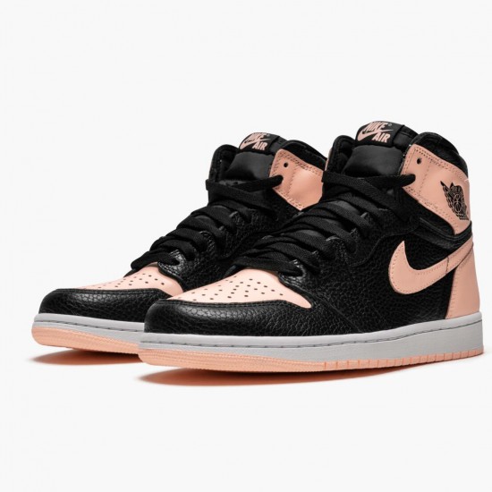 Air Jordan 1 High OG Crimson Tint Schwarz/Crimson Tint-Weiß 555088 081 Herren/Damen AJ1 Jordan Sneakers