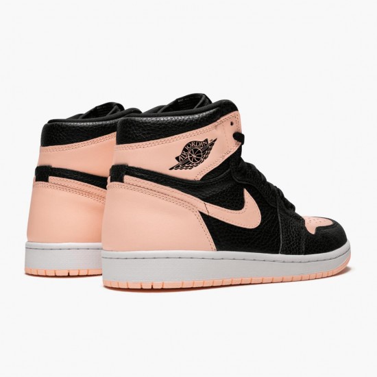 Air Jordan 1 High OG Crimson Tint Schwarz/Crimson Tint-Weiß 555088 081 Herren/Damen AJ1 Jordan Sneakers