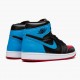 Air Jordan 1 High OG UNC To Chicago Schwarz/Dark Powder Blau/Gym Rot CD0461 046 AJ1 Sneakers