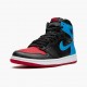 Air Jordan 1 High OG UNC To Chicago Schwarz/Dark Powder Blau/Gym Rot CD0461 046 AJ1 Sneakers