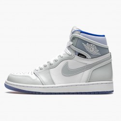 Air Jordan 1 High Zoom "Racer Blau" Weiß/Weiß-Racer Blau AJ1 CK6637 104 Sneakers