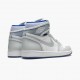 Air Jordan 1 High Zoom Racer Blau Weiß/Weiß-Racer Blau AJ1 CK6637 104 Sneakers