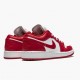 Air Jordan 1 Low Gym Rot/Weiß Gym Rot/Gym-Rot Whte 553560 611 AJ1 Sneakers