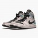 Air Jordan 1 Mid Dirty Powder Iridescent Barely Rose/Schwarz/Multi BQ6472 602 Herren/Damen AJ1 Jordan Sneakers