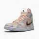 Air Jordan 1 Mid SE P(Her)spectate Washed Coral/Chrome CW6008 600 Herren/Damen AJ1 Sneakers