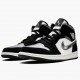 Air Jordan 1 Mid Satin Grau Toe Schwarz/Anthracite-Sail 852542 011 Sneakers AJ1