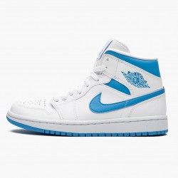 Air Jordan 1 Mid "UNC" University Blau/Weiß AJ1 Sneakers BQ6472 114