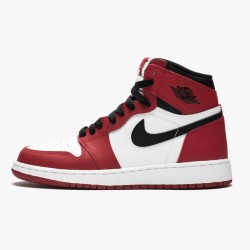 Air Jordan 1 Retro "Chicago" Weiß/Schwarz-Varsity Rot 575441 101 Herren/Damen AJ1 Jordan Sneakers