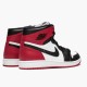 Air Jordan 1 Retro High Schwarz Toe Weiß/Schwarz-Gym Rot 555088 184 Herren AJ1 Jordan Sneakers