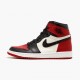 Air Jordan 1 Retro High Bred Toe Rot/Schwarz/Weiß 555088 610 Herren/Damen AJ1 Sneakers